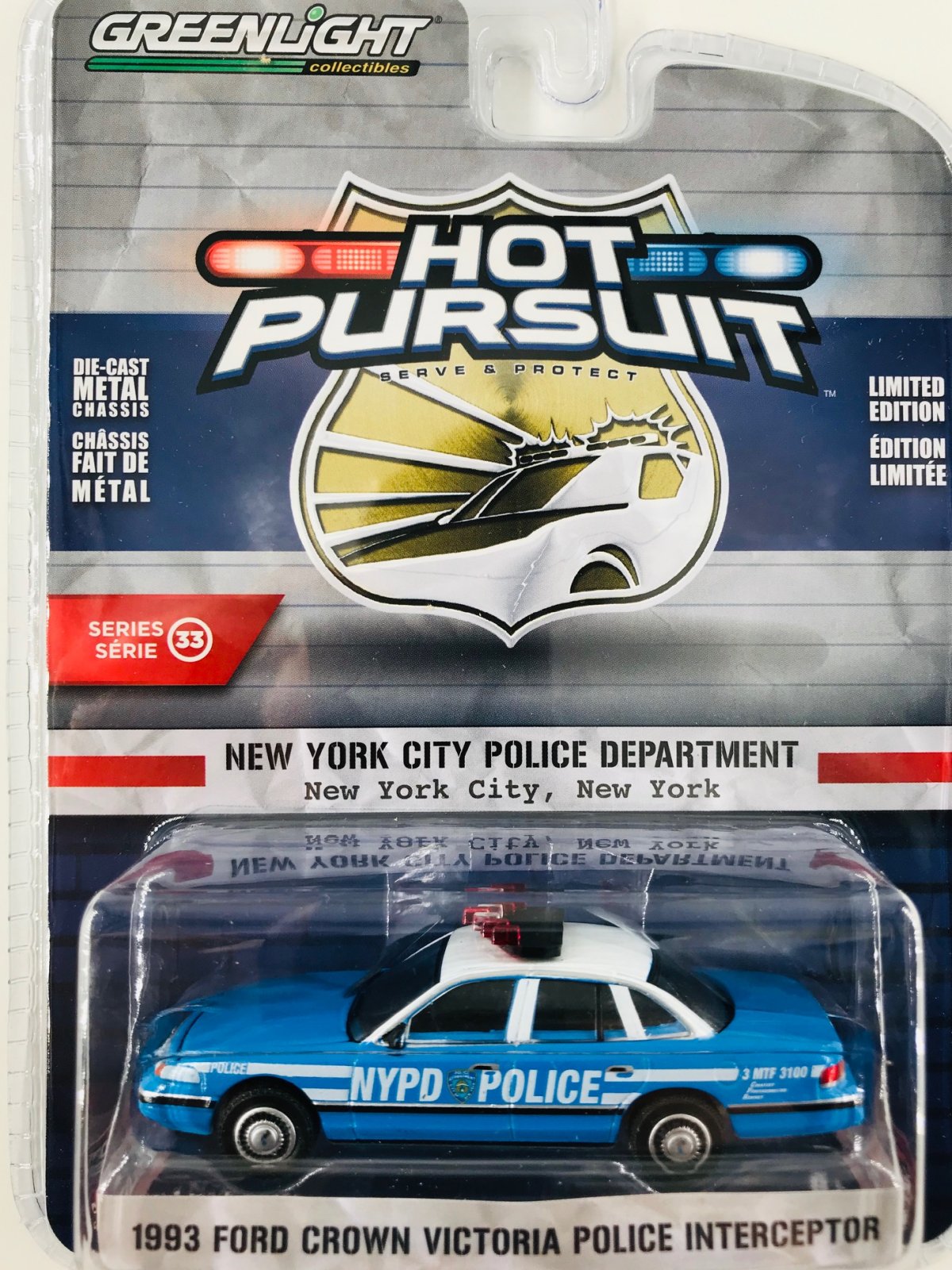 Greenlight 1:64 Hot Pursuit Series 33 - New York City ...